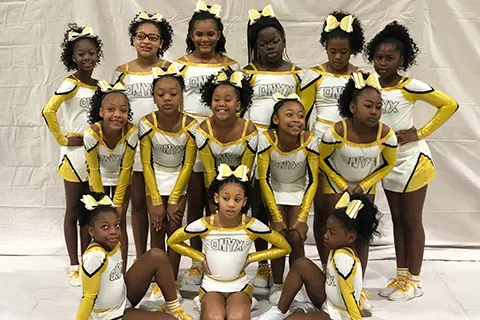 Custom cheerleading uniforms team