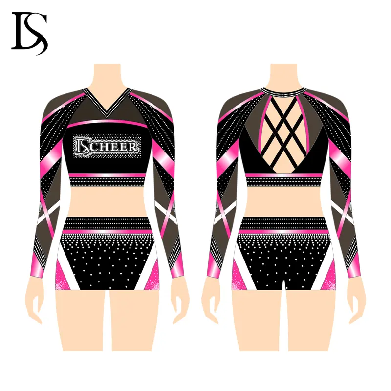 Cheer dance wear : custom color,fabric, logo and design