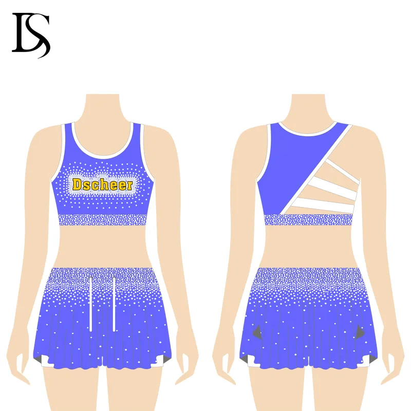 cheer bra and shorts