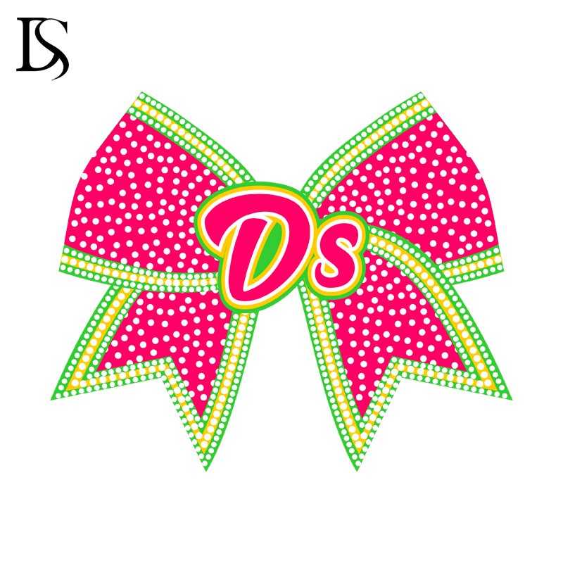 Glitter Custom hair cheer bows sparkly rhinestones by your own style - Image 5