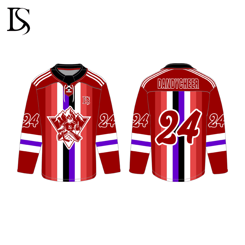 Customized sublimated Fashion Sport Ice Hockey Jerseys sets by your stylelish design