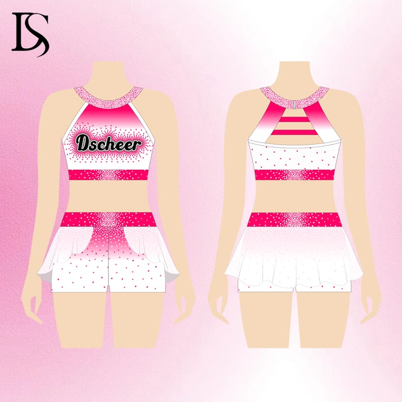 cheer crop and shorts