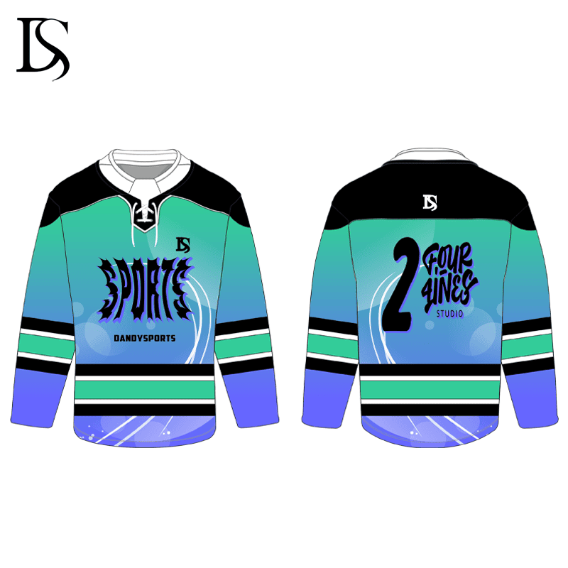 Customized sublimated Fashion Sport Design Ice Hockey Jersey set by your own style
