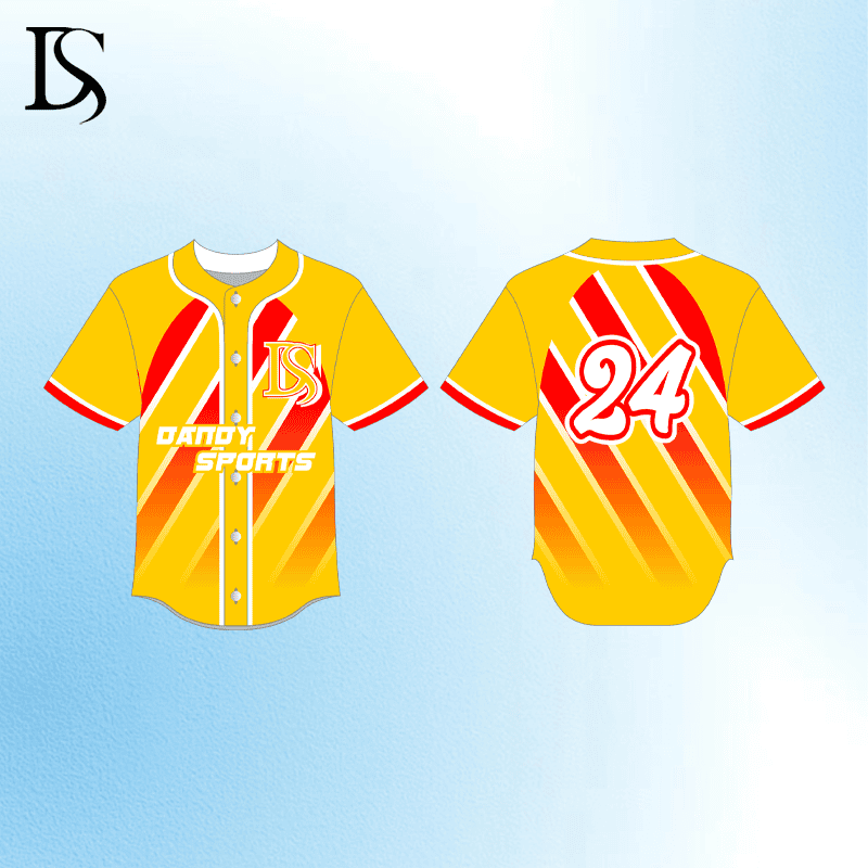 Sublimation Custom Design Baseball Jersey wear sets with Diamond patterns - Image 4