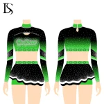cheer top and skirts