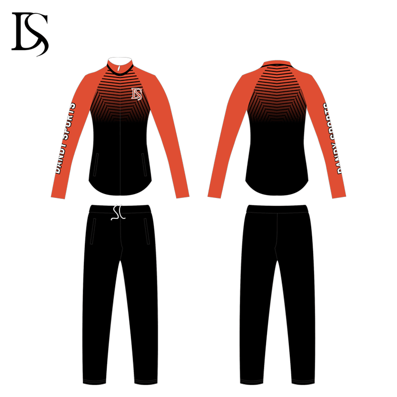 Customized your own design color and name jacket and pants set warm up cheer train wears - Image 5