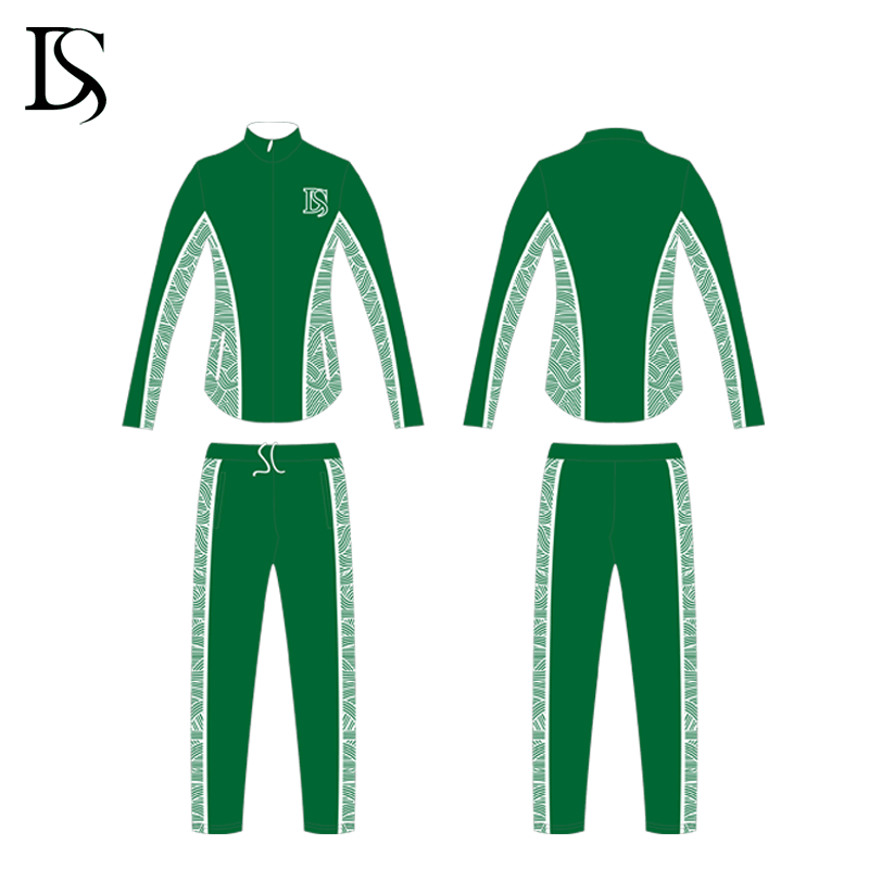 High quality customized design sublimated patterns jacket set cheer warm up sets - Image 6