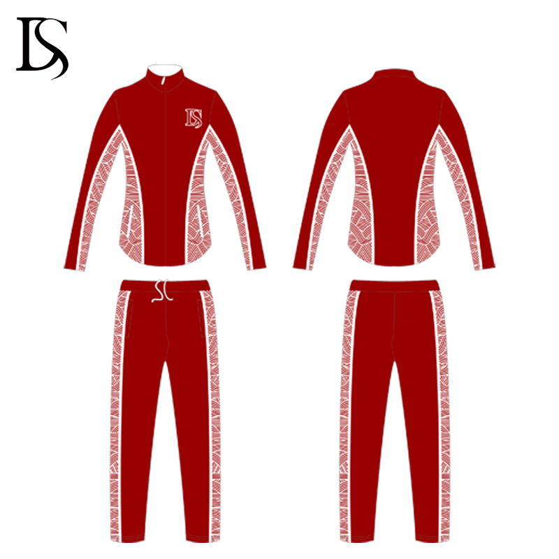 High quality customized design sublimated patterns jacket set cheer warm up sets - Image 2
