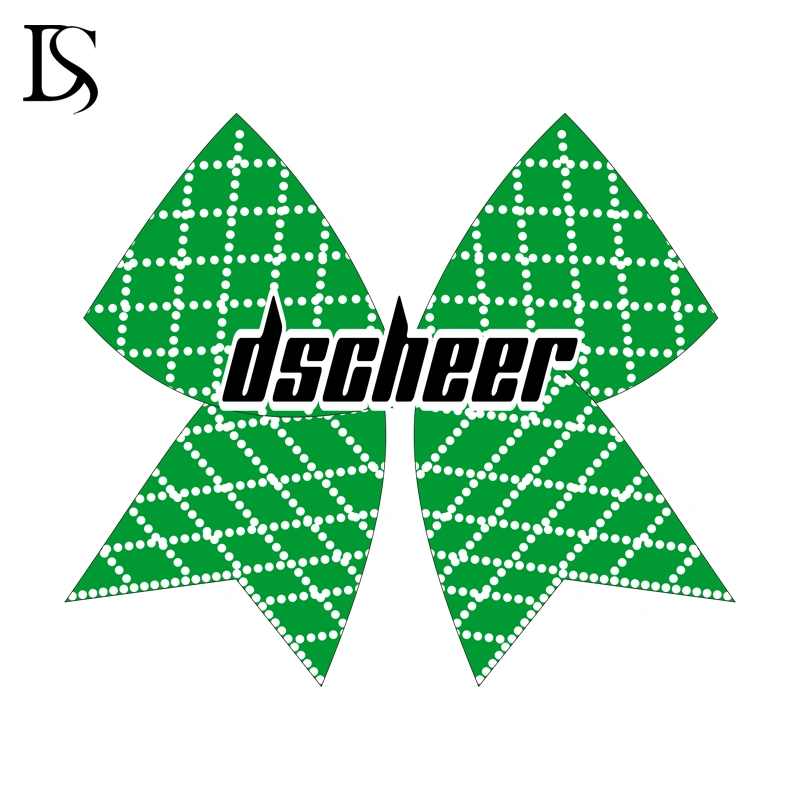 Senior Glitter Custom hair cheer bow sparkly rhinestones with your own style
