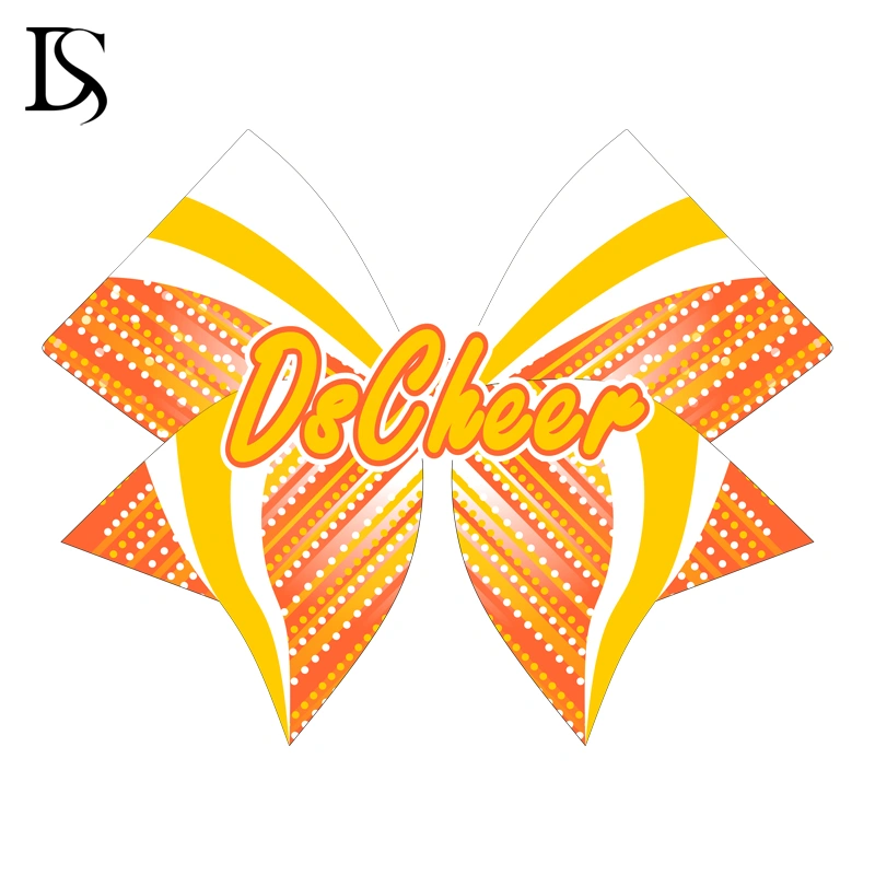 Customized color and diamonds patty cheer bow sparkly colorful hair bows - Image 4