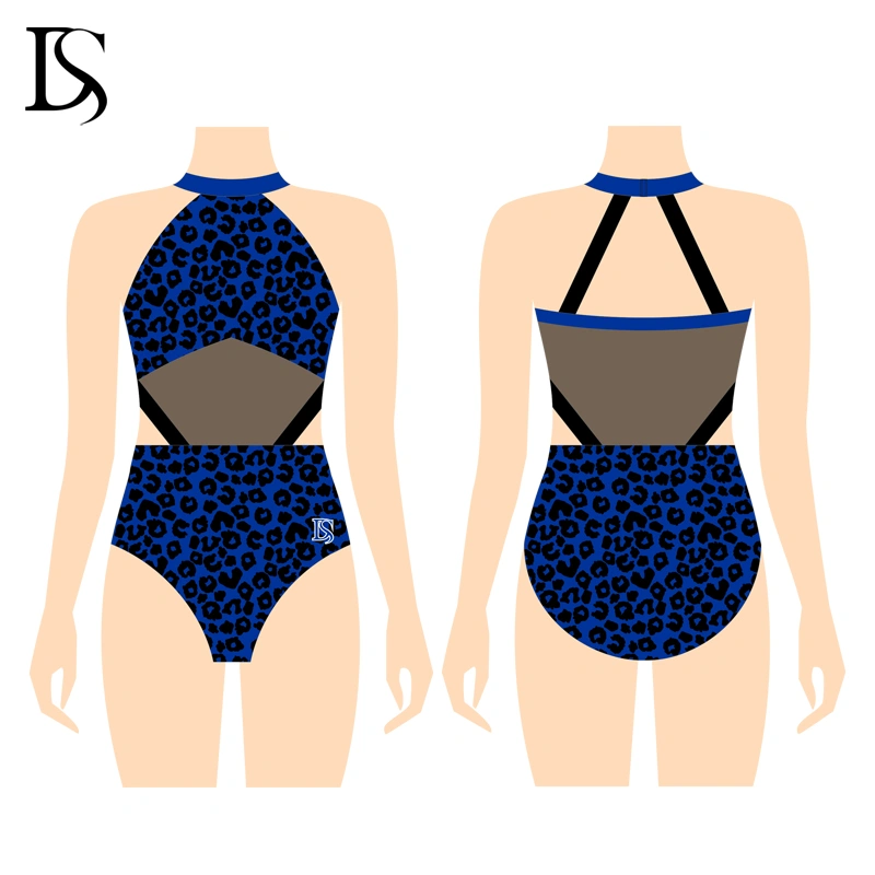 New Arrival Women Full Sublimated Gymnastic Leotard Sleeve Dance Bodysuit - Image 3