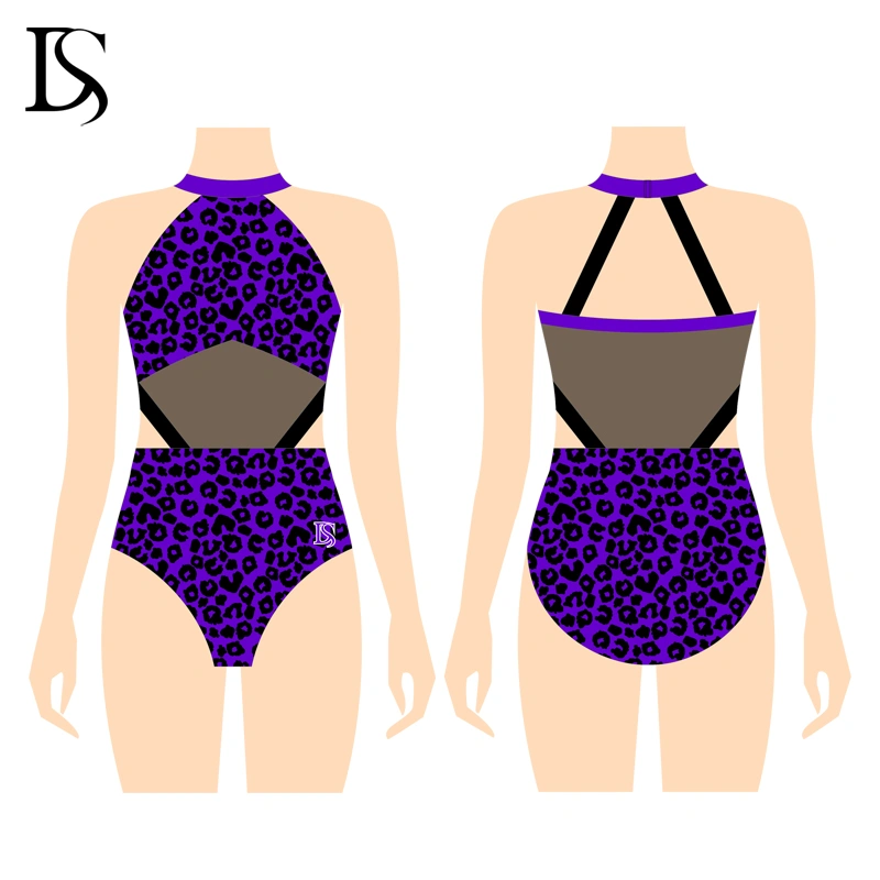 New Arrival Women Full Sublimated Gymnastic Leotard Sleeve Dance Bodysuit - Image 6