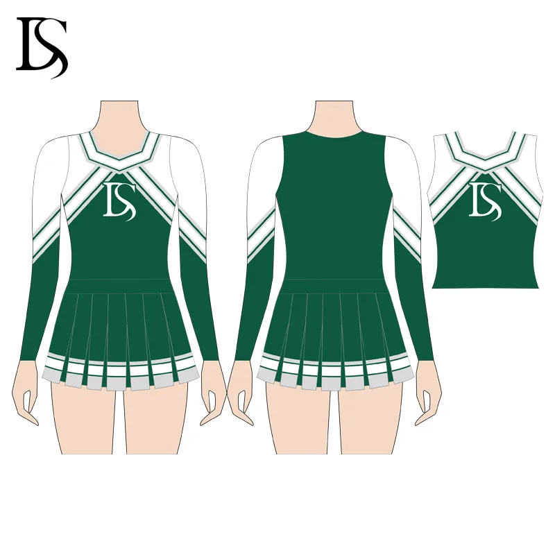 Women Cheer Cheerleading Costume Custom Design Cheerleader Uniform - Image 3